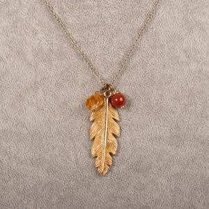 Leila Feather Necklace